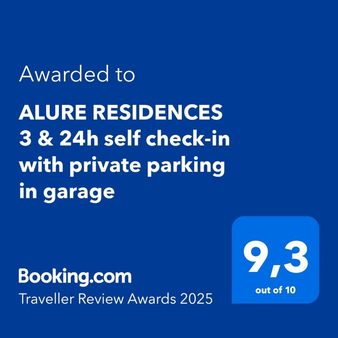 Alure Residences 3 & 24H Self Check-In, Parking In The Garage In The Apartment Building Included, New Building, Terrace, Green Location With A Forest Park With A Lake, Children'S Playground Banská Bystrica Exterior photo